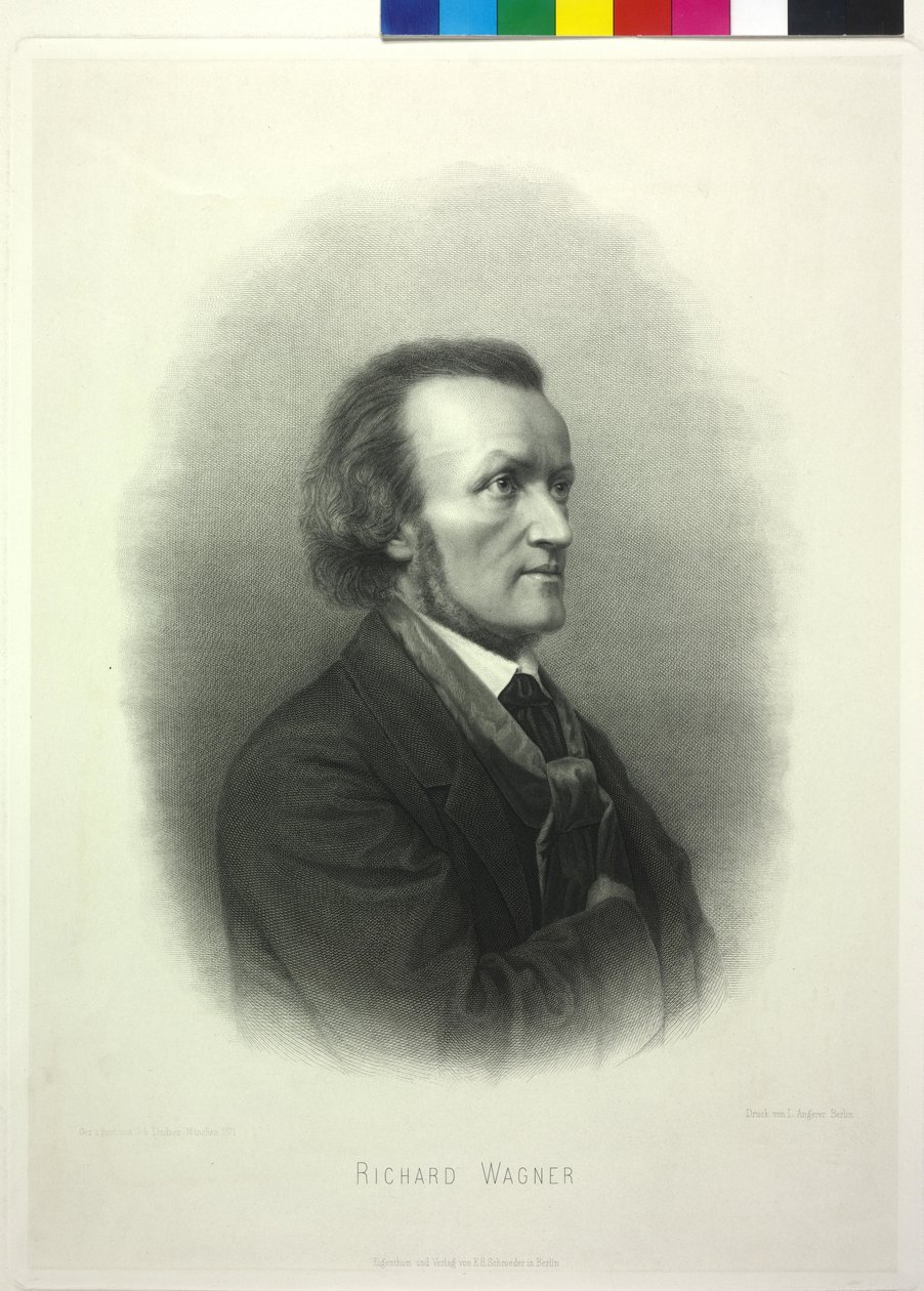 Richard Wagner alkotó: Johann Lindner