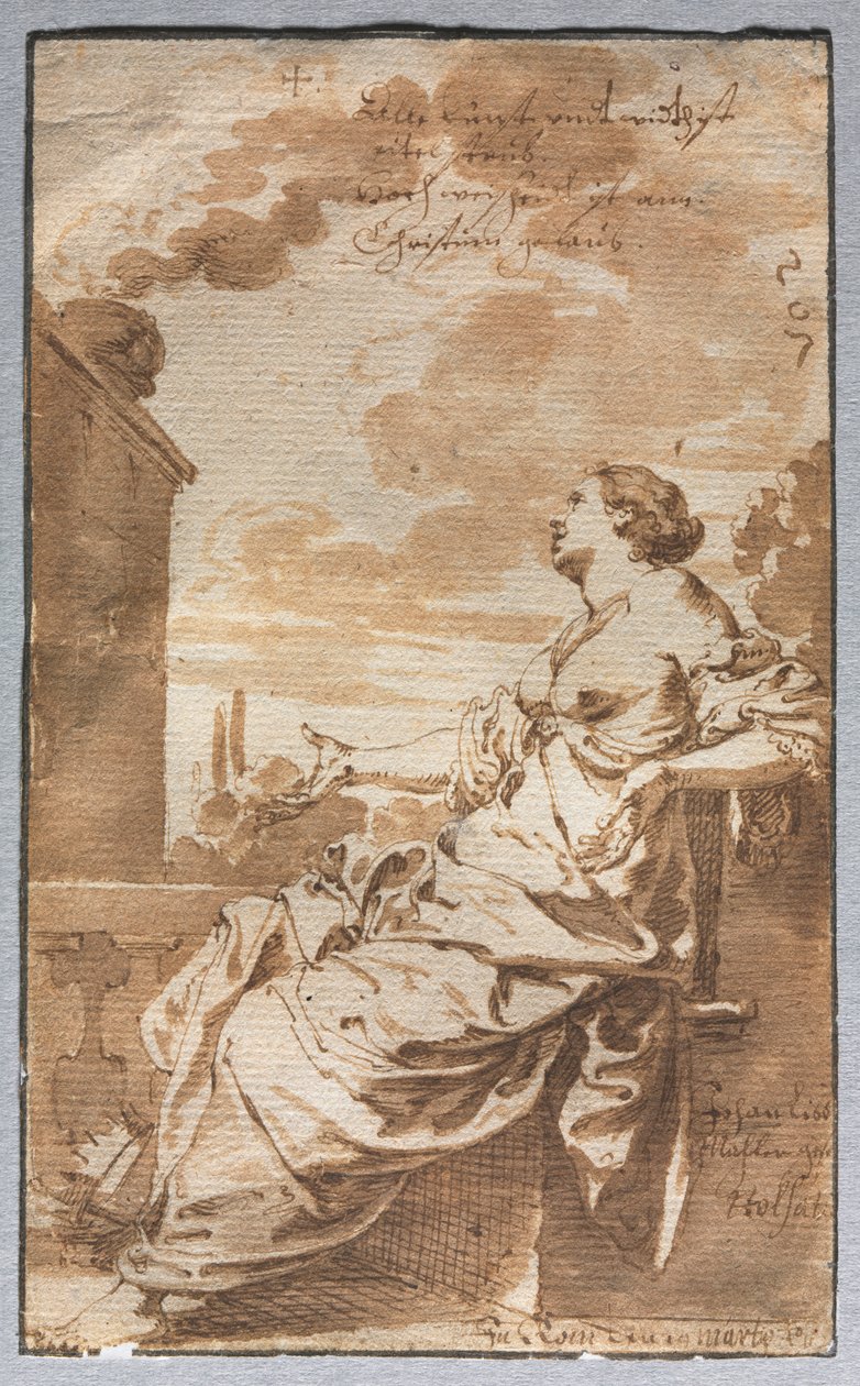 A keresztény hit allegóriája, c. 1622. alkotó: Johann Liss