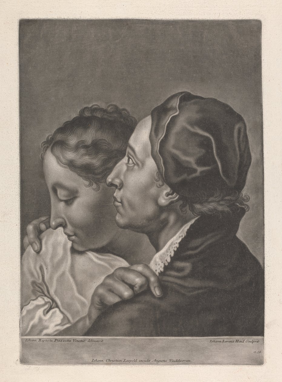 Egy férfi és egy nő portréja alkotó: Johann Lorenz Haid