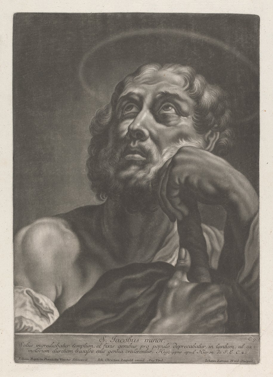 S. Jacobus Minor alkotó: Johann Lorenz Haid