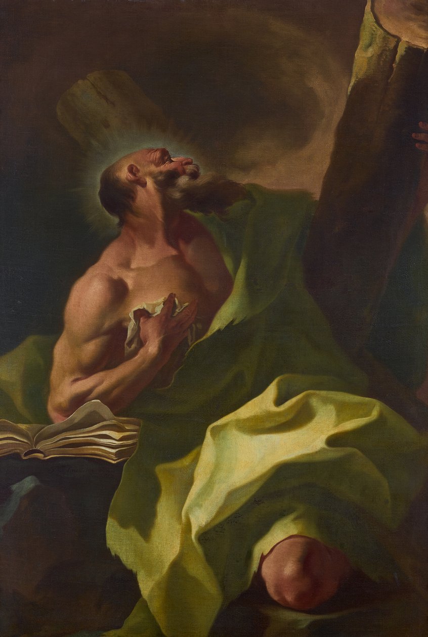 András apostol alkotó: Johann Lucas Kracker