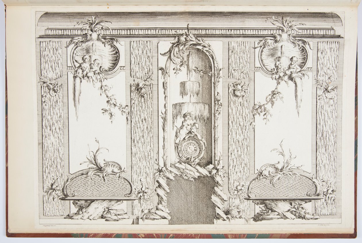 Tervezés képernyőhöz alkotó: Johann Michael Hoppenhaupt II