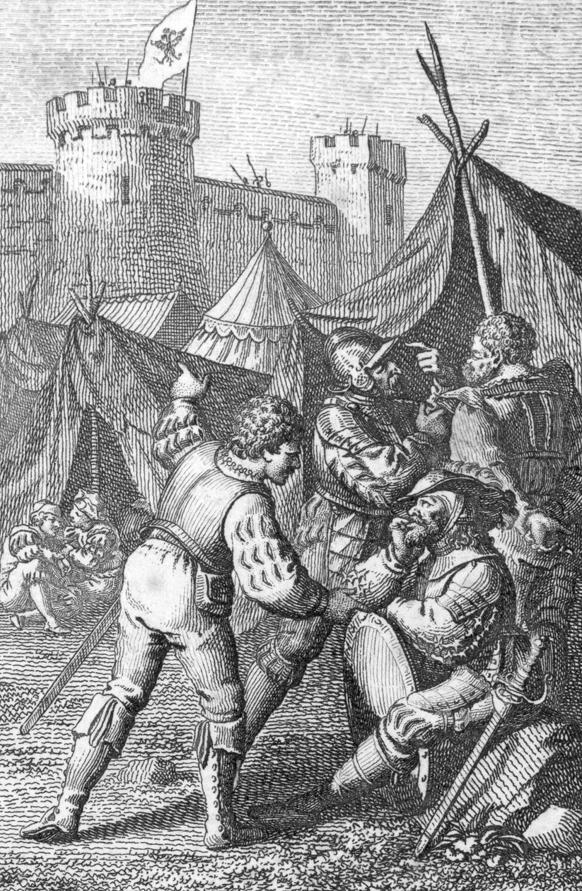 A VIII. kantonok konföderációja (Svájc): IV. Károly császár (1316-1375) ostromolja Zürich városát 1351 körül (IV. Károly, a Zürichet ostromló római császár a régi svájci konföderáció idején (nyolc állam régi konföderációja1351) ) Engra alkotó: Johann Michael Mettenleiter