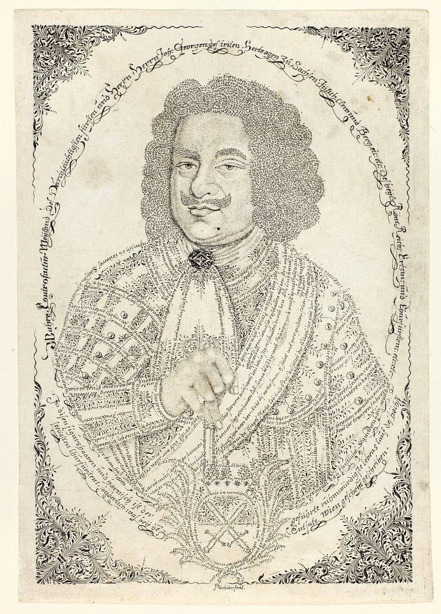 III. Johann Georg, szászországi választófejedelem alkotó: Johann Michael Puchler