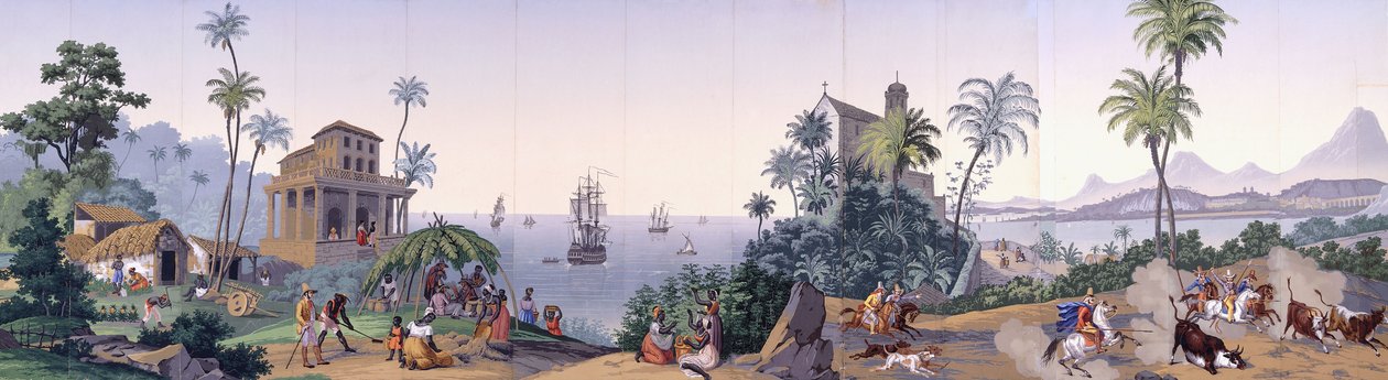 Brazília nézetei, 1829-1835 körül alkotó: Johann Moritz Rugendas