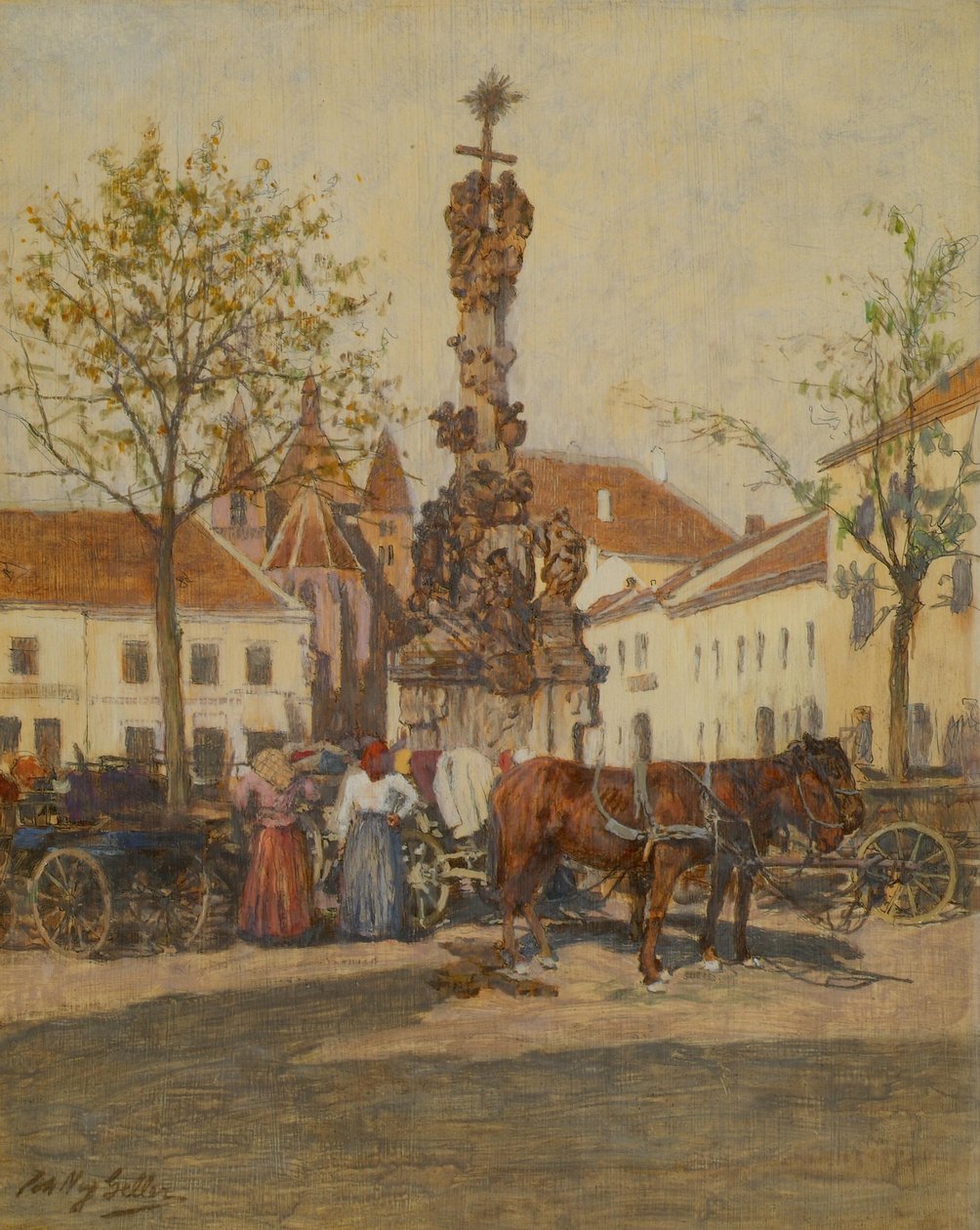 Harrow kastély alkotó: Johann Nepomuk Geller