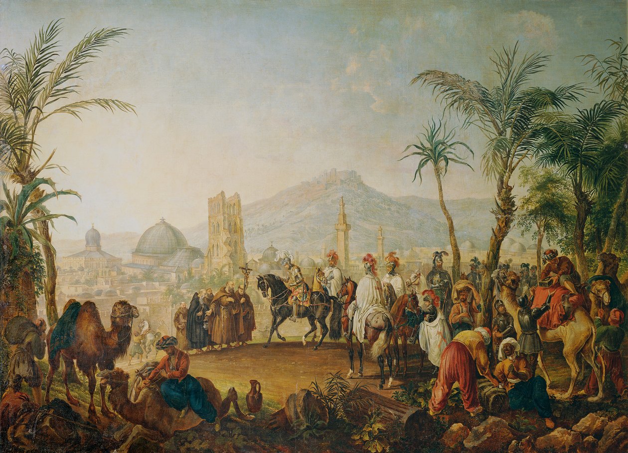 Keresztesek (Godfrey of Bouillon) alkotó: Johann Nepomuk Höchle