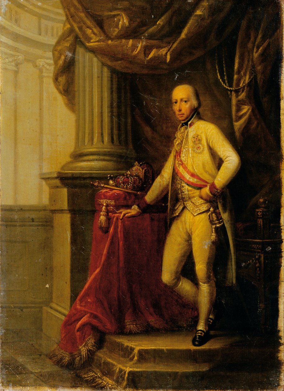 I. Ferenc osztrák császár alkotó: Johann Niedermann