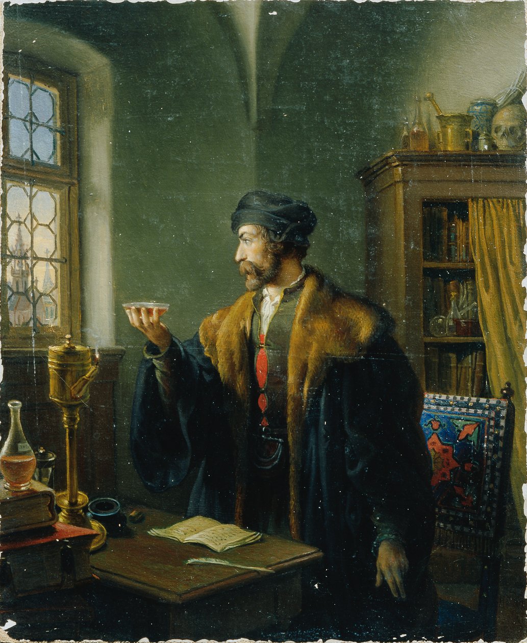 Faust húsvét reggelén alkotó: Johann Peter Krafft