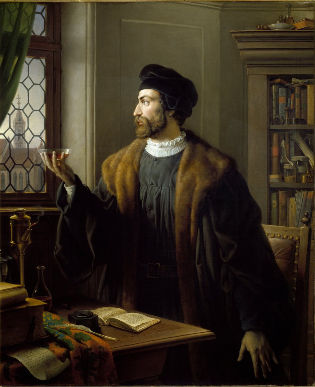 Faust húsvét reggelén alkotó: Johann Peter Krafft