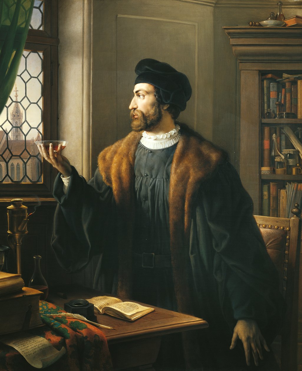 Faust húsvét reggelén, Johann Peter Krafft (1780-1856), olaj, vászon alkotó: Johann Peter Krafft