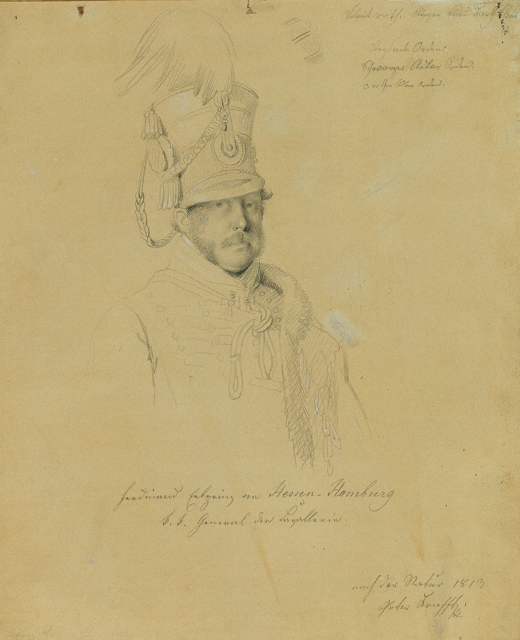 Friedrich Hesse-Homburg örökös hercege alkotó: Johann Peter Krafft