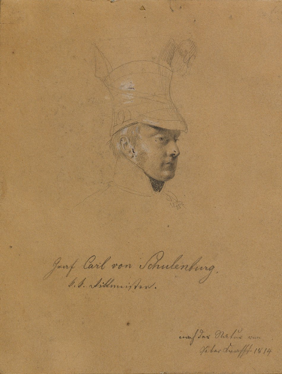 Carl von Schulenburg gróf alkotó: Johann Peter Krafft