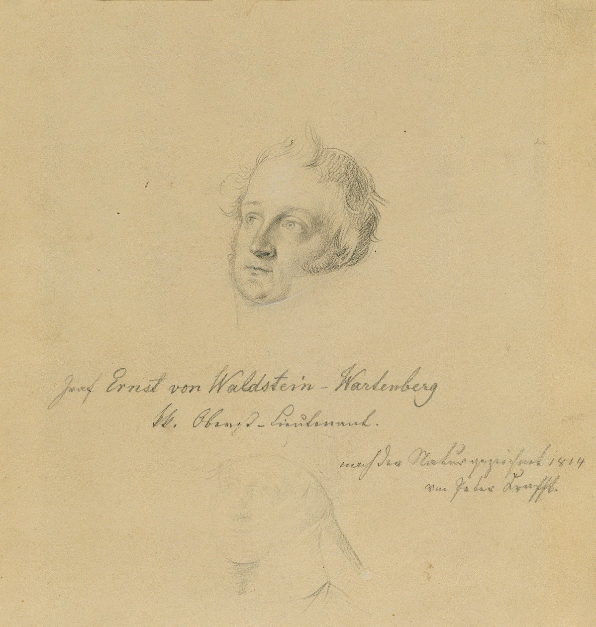 Waldstein-Wartenberg Ernst grófja alkotó: Johann Peter Krafft
