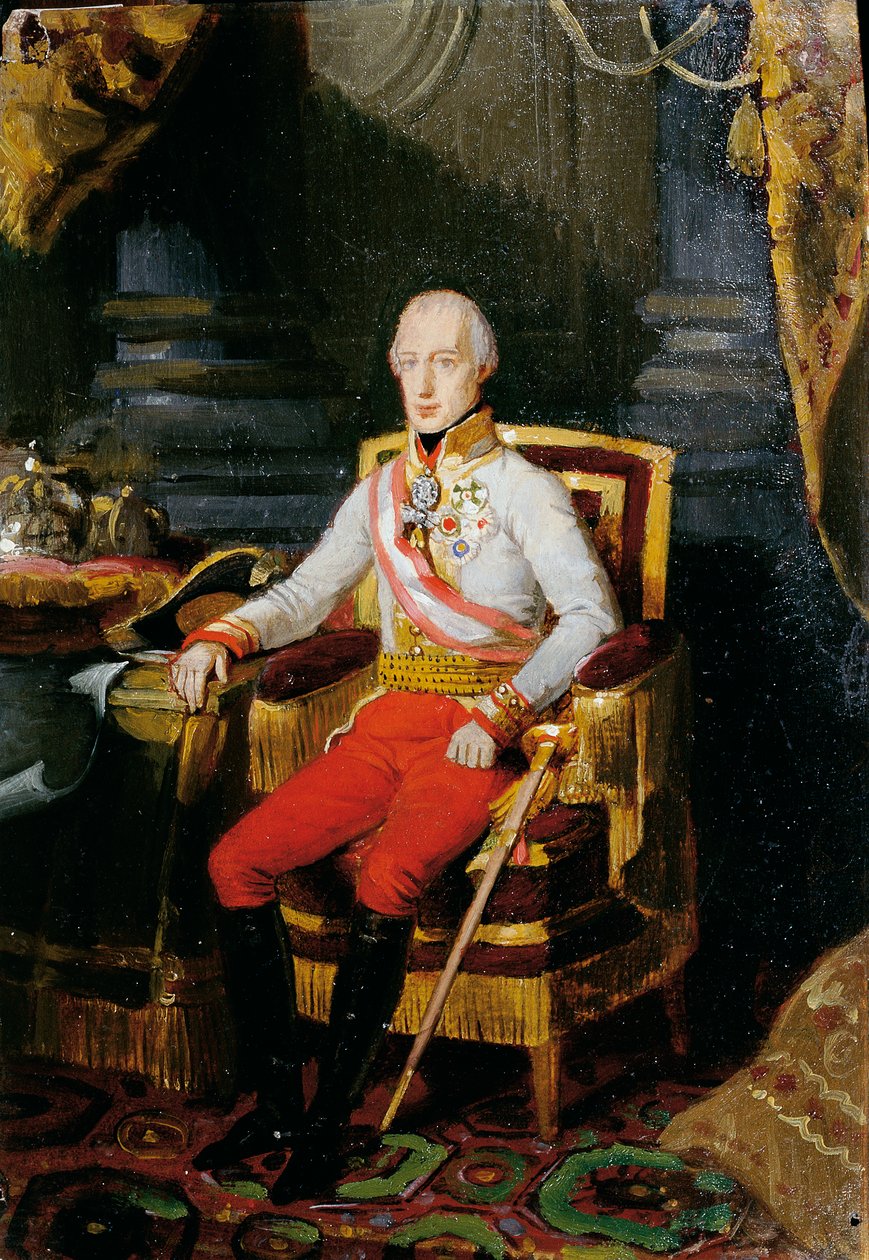 I. Ferenc osztrák császár alkotó: Johann Peter Krafft