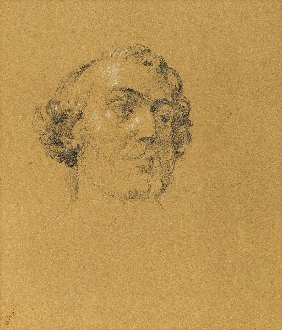 portré tanulmány alkotó: Johann Peter Krafft