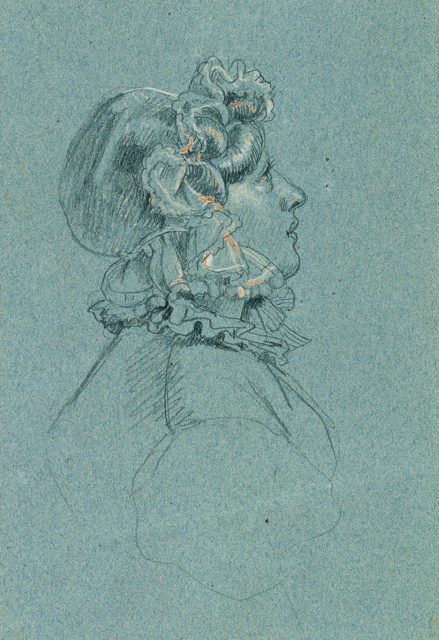 Tanulmány "Ferenc császár visszatérése Pressburgból" alkotó: Johann Peter Krafft