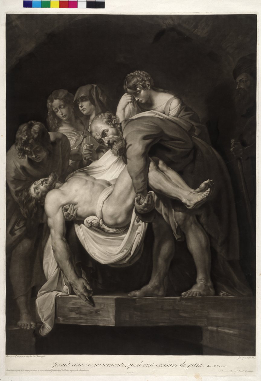Christi Temetés alkotó: Johann Peter Pichler
