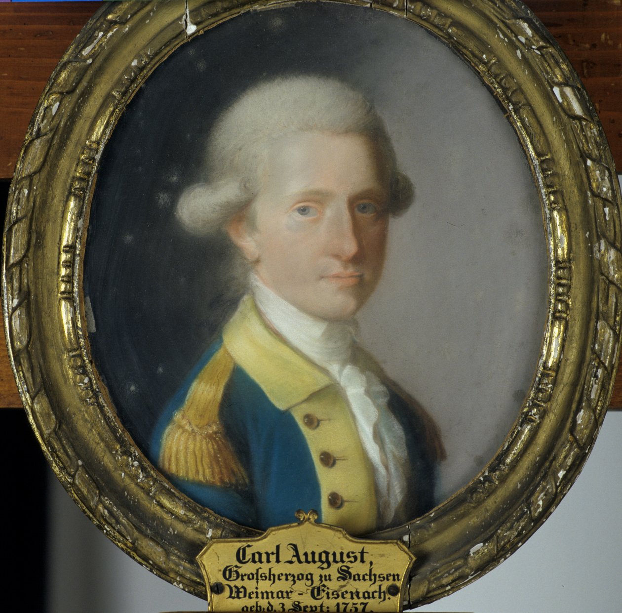 Carl August, Szász-Weimar-Eisenach nagyhercege, 1780 alkotó: Johann Philipp Bach