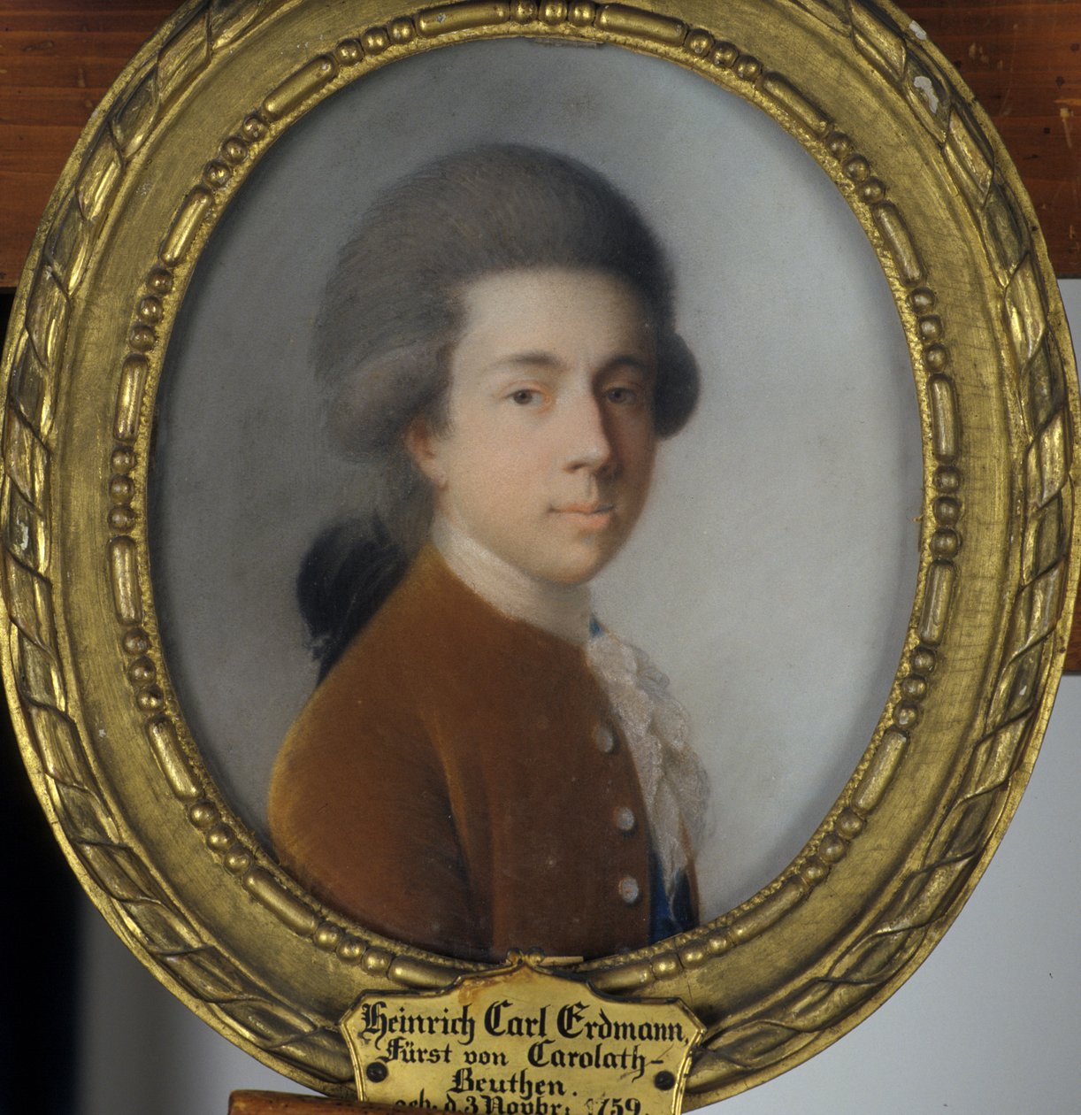Heinrich Carl Erdmann, Carolath-Beuthen hercege alkotó: Johann Philipp Bach