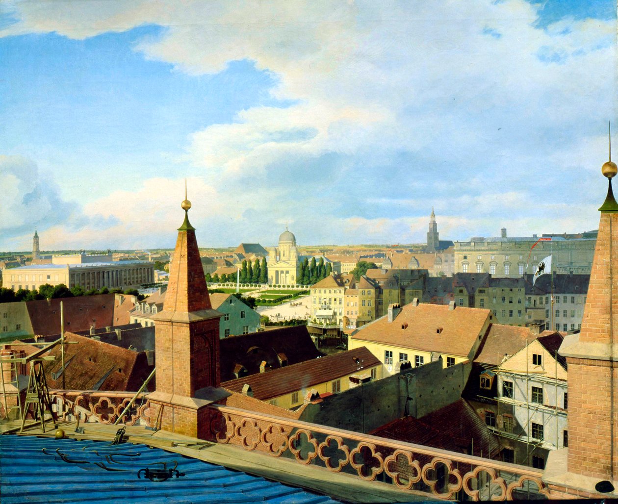 Berlin, 19. század közepe. alkotó: Johann Philipp Eduard Gartner