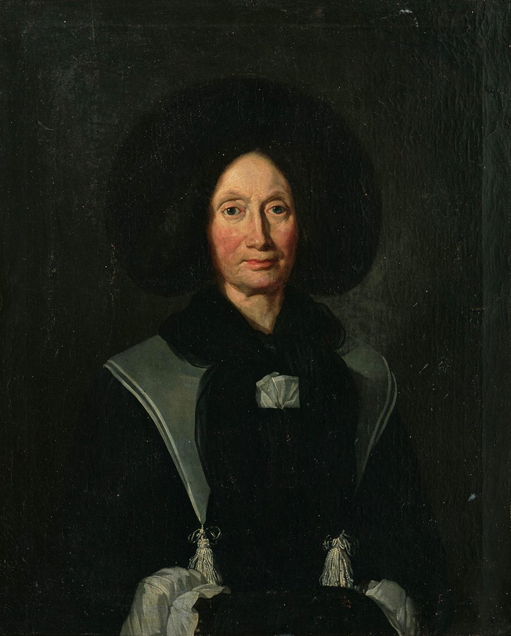 Németül: Egy Wurstemberger asszony portréja. alkotó: Johann Rudolf Huber