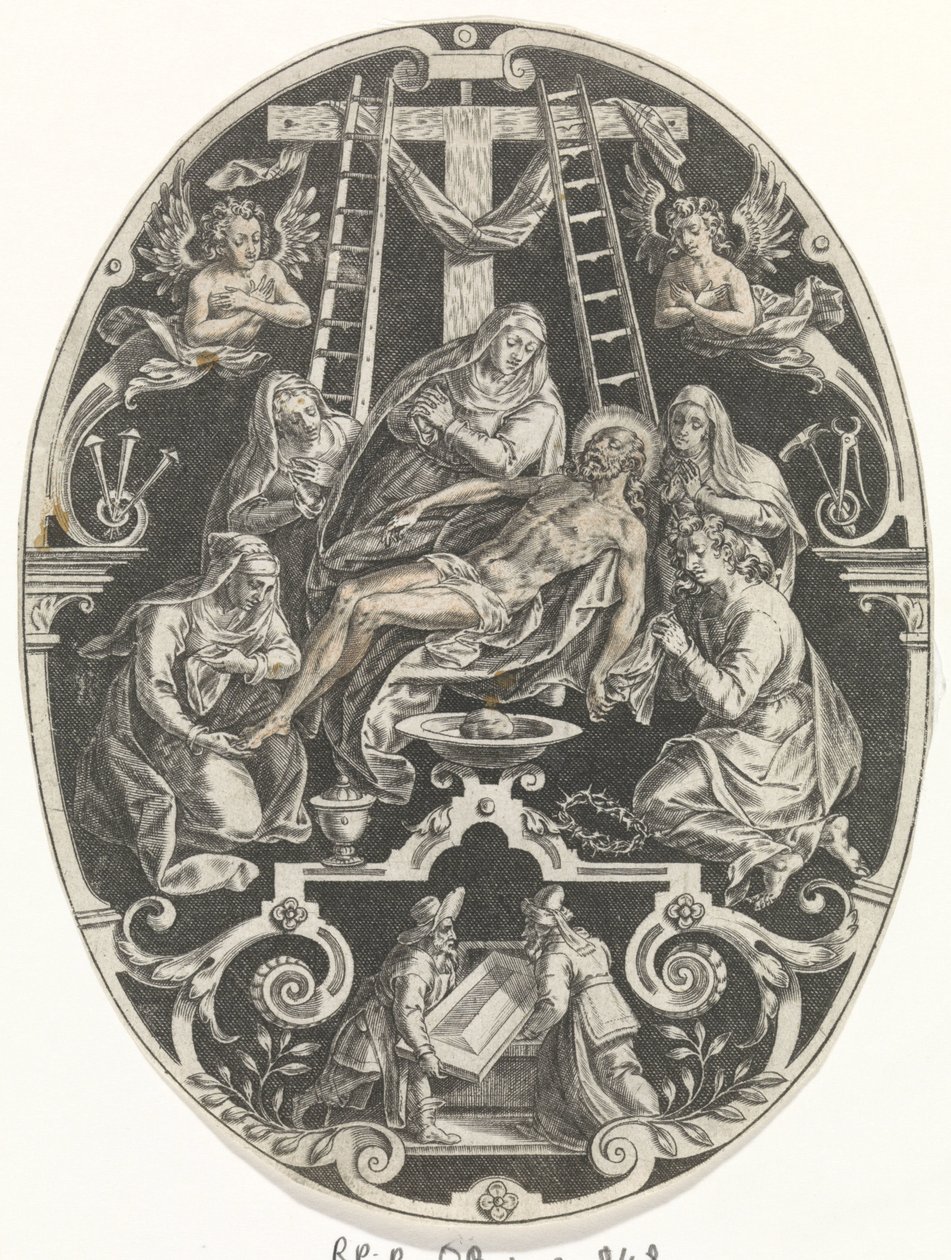 Van Christus között Passie van Christus (sorozat címe) Krisztus szenvedése, a mi megváltásunk (sorozat címe) alkotó: Johann Sadeler (I)