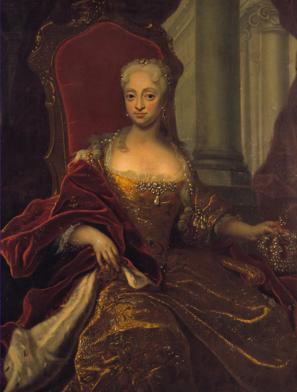 Louisemecklenburgdenmark alkotó: Johann Salomon Wahl