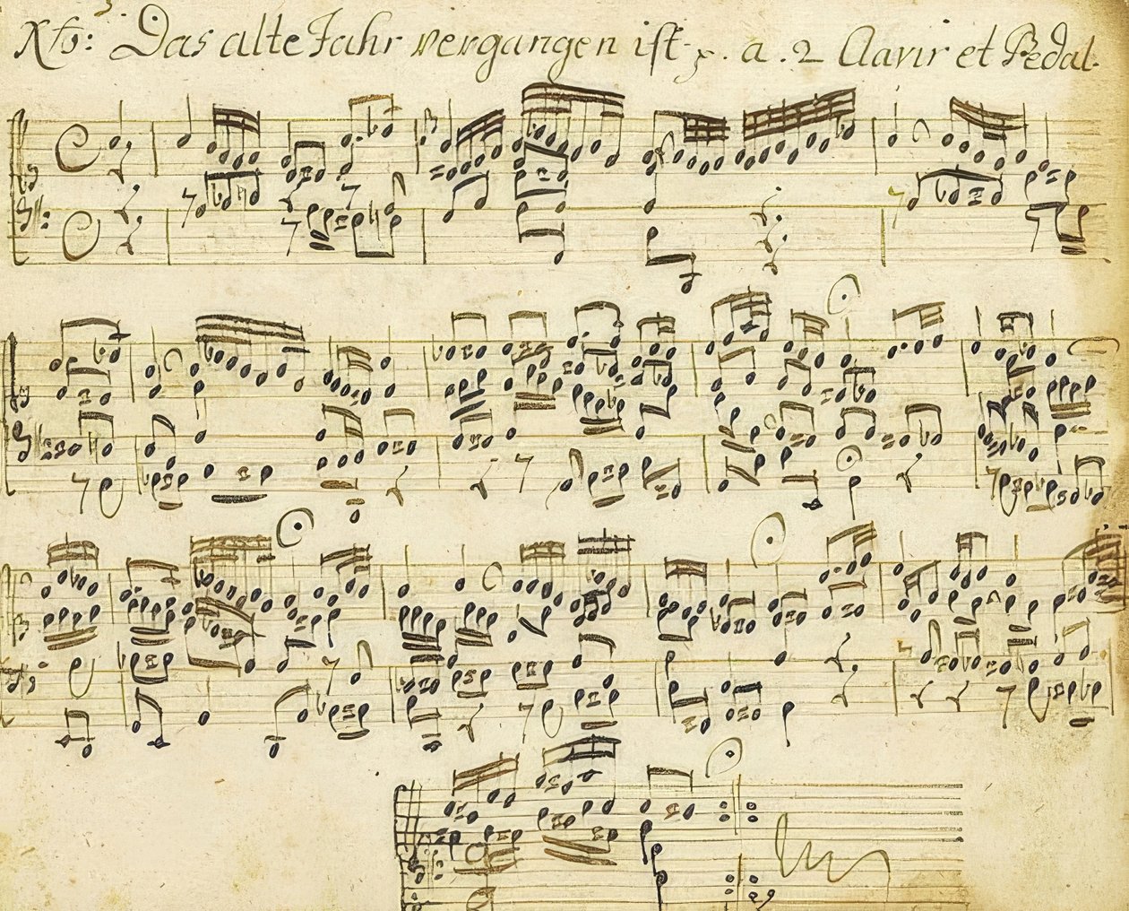 Orgona korál előjáték. A kis orgonakönyvből. 1713-1716 alkotó: Johann Sebastian Bach