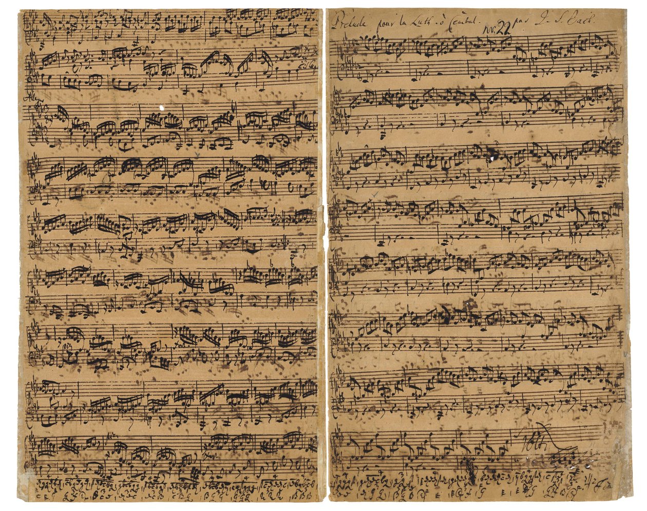 Prelúdium, fúga és allegro E-sík BWV 998, 1735-40 körül alkotó: Johann Sebastian Bach