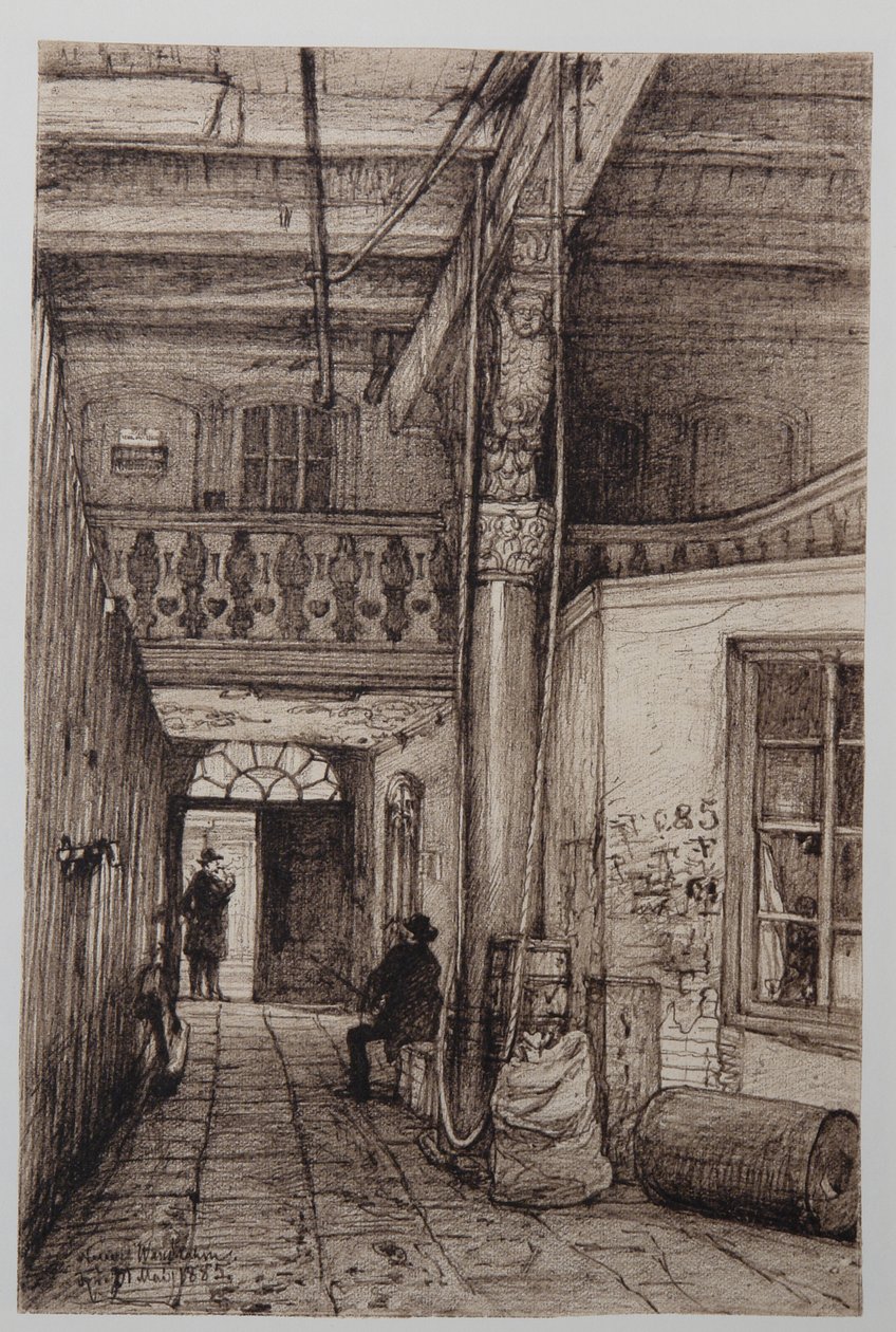 Új falkeret 21-05-1885 alkotó: Johann Theobald Riefesell