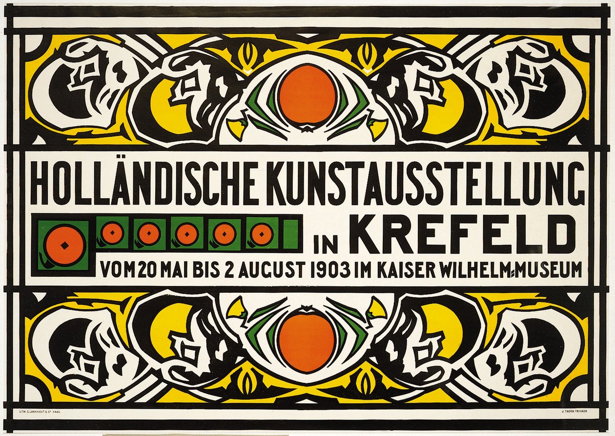 Holland művészeti kiállítás, 1903 alkotó: Johan Thorn Prikker