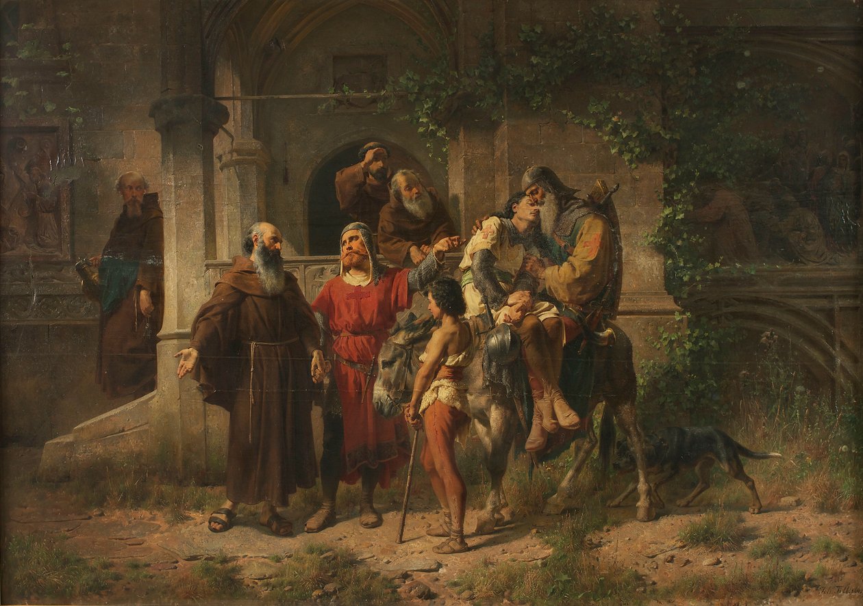 Visszatérő keresztesek alkotó: Johann  Till der Jüngere