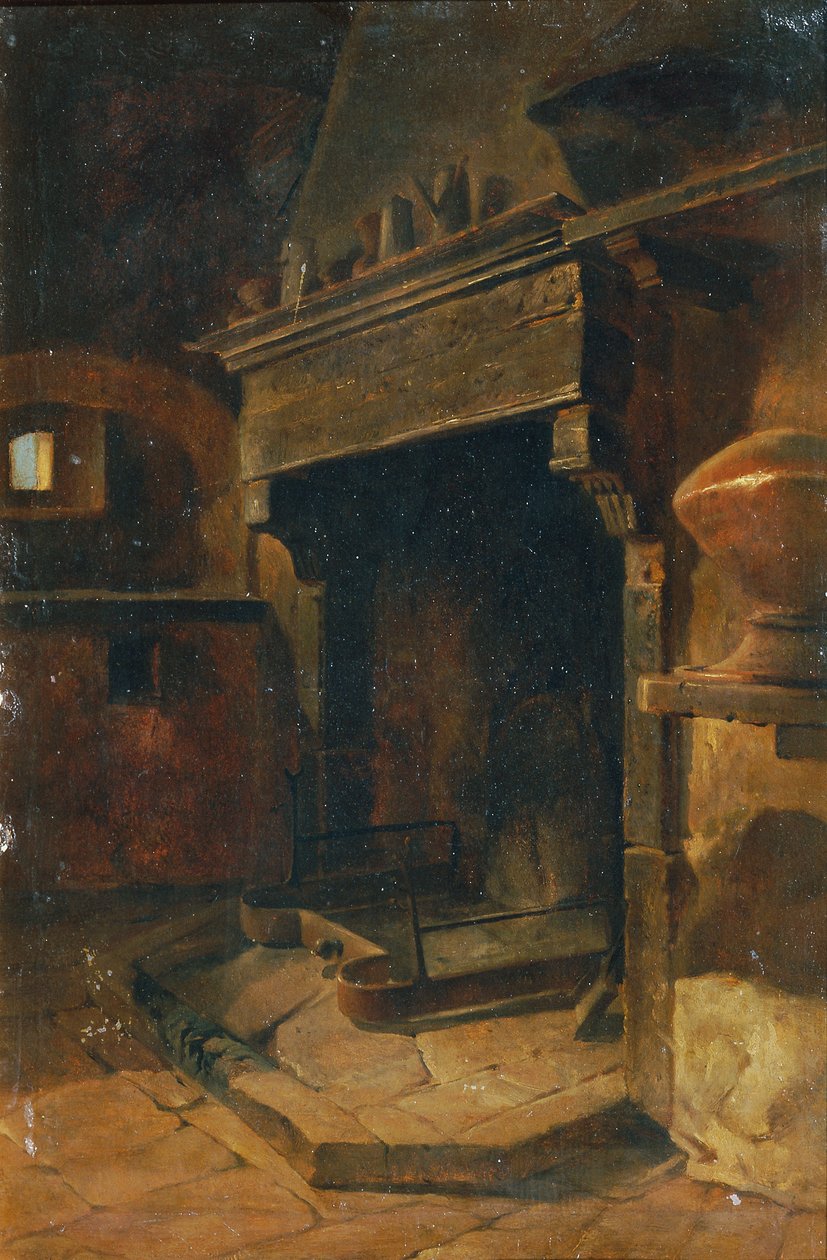 Belső kandallóval alkotó: Johann  Till der Jüngere