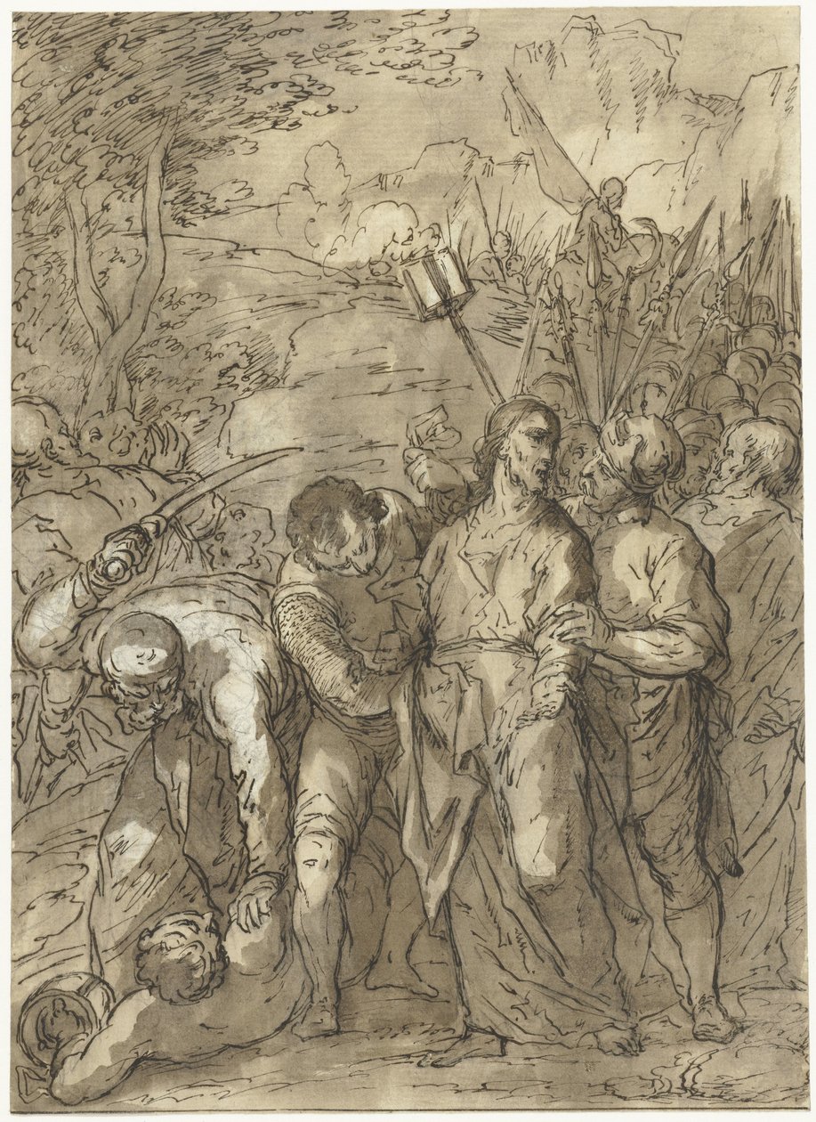 Krisztus elfogása alkotó: Johann Ulrich Loth