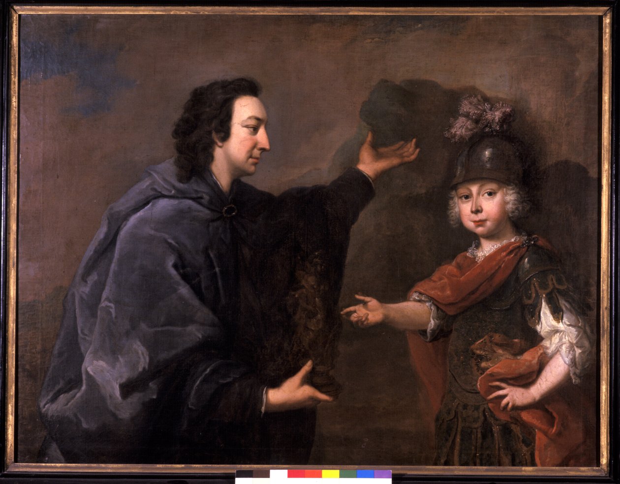 III. Friedrich örökös herceg és tanára, Thun Ulrich gróf alkotó: Johann Valentin Tischbein