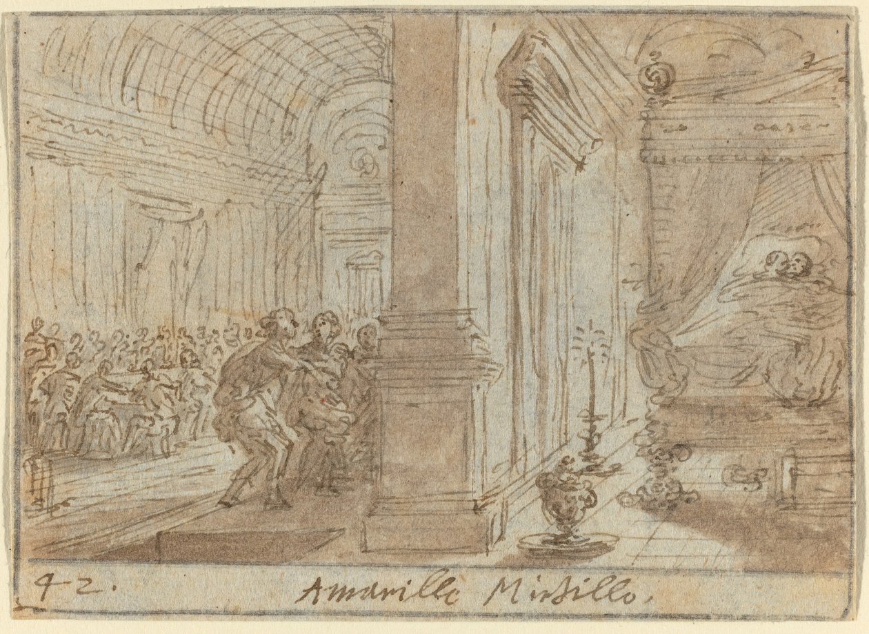 Amarillisz és áfonya alkotó: Johann Wilhelm Baur