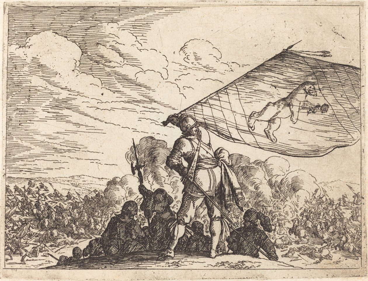 Különféle csaták szeszélyei alkotó: Johann Wilhelm Baur