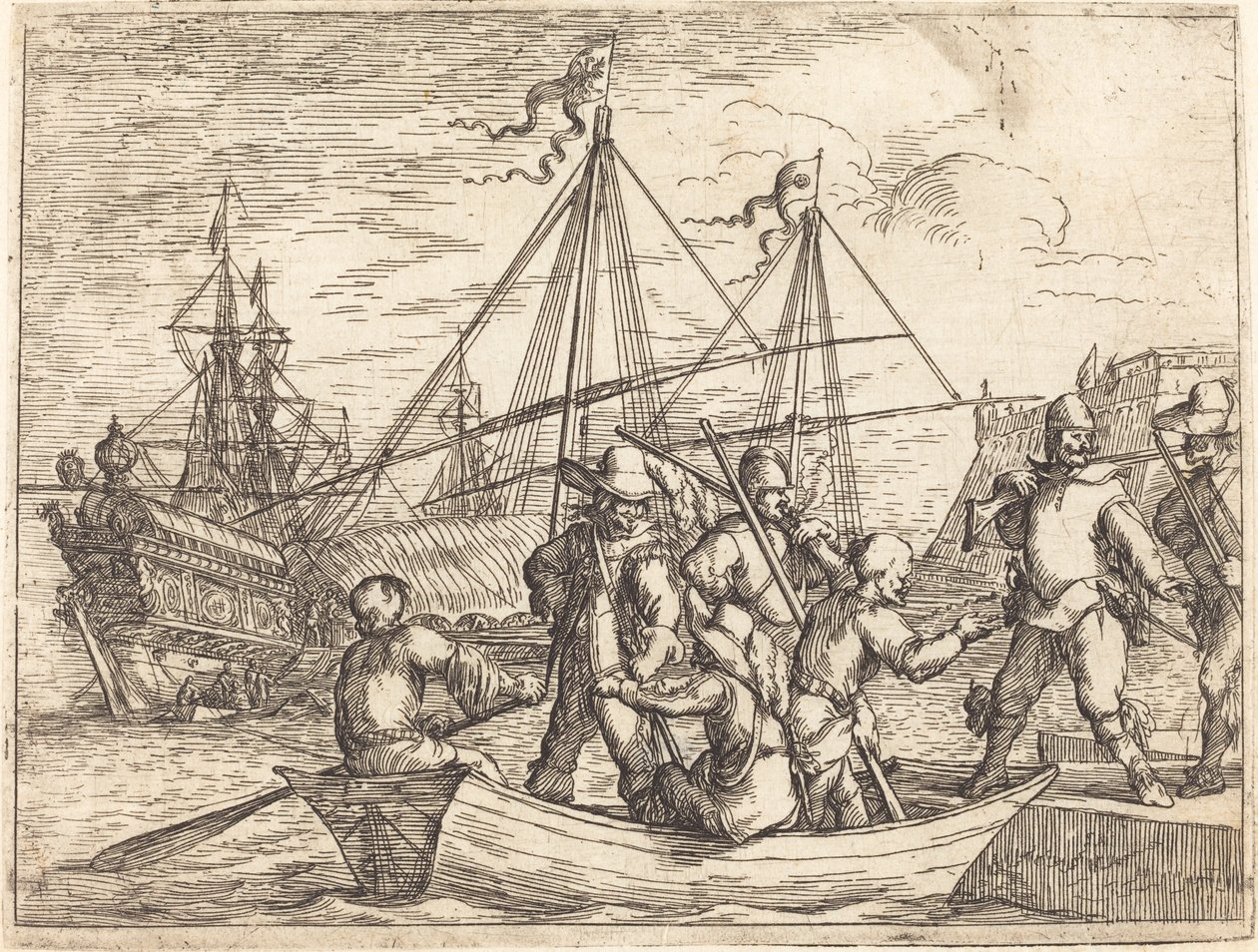 Különféle csaták szeszélyei alkotó: Johann Wilhelm Baur