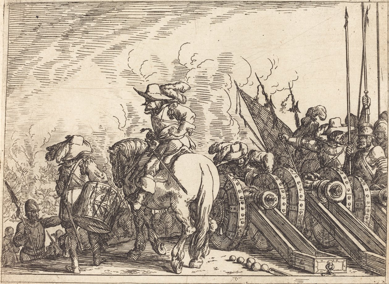 Különféle csaták szeszélyei, 1635. alkotó: Johann Wilhelm Baur