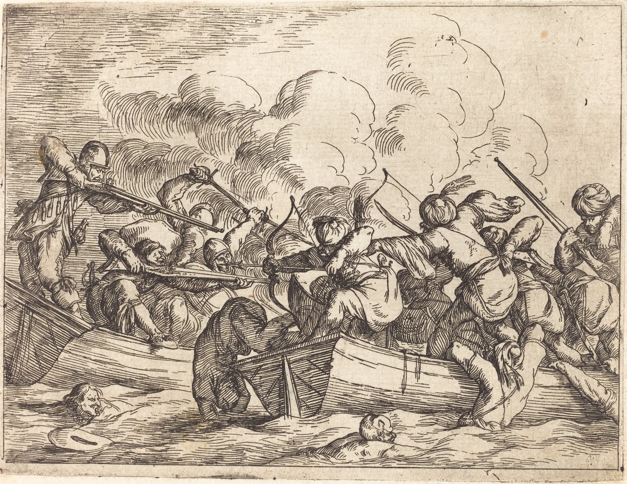 Különféle csaták szeszélyei, 1635. alkotó: Johann Wilhelm Baur