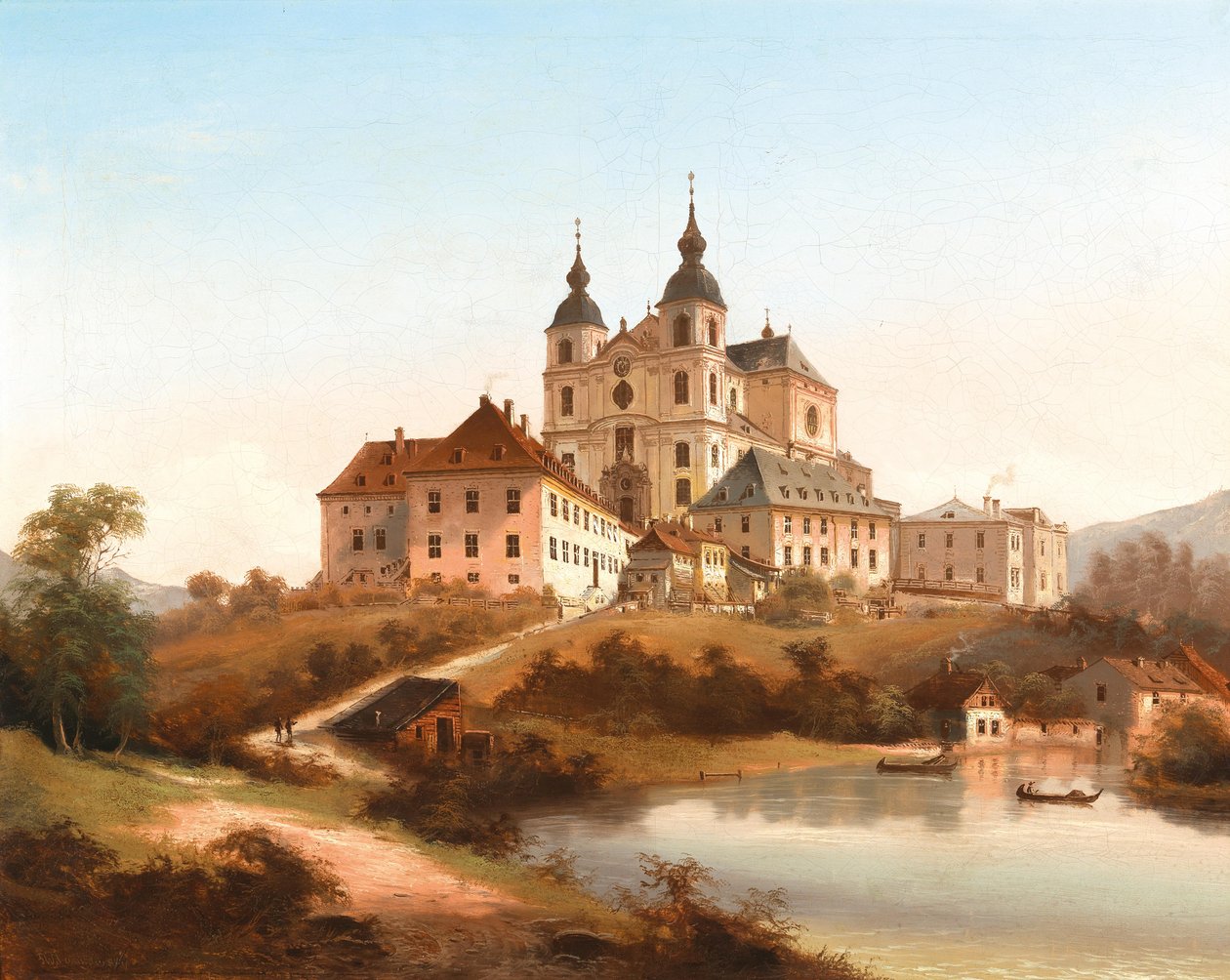 Johann Wilhelm Jankowsky zarándoktemplom Sonntagberg alkotó: Johann Wilhelm Jankowski