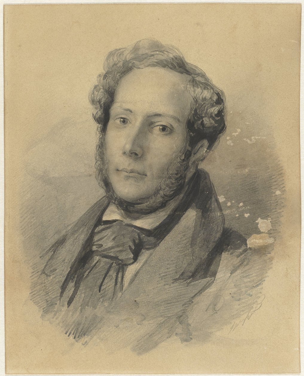 Johann Wilhelm Kaiser önarcképe (I) alkotó: Johann Wilhelm Kaiser (I)
