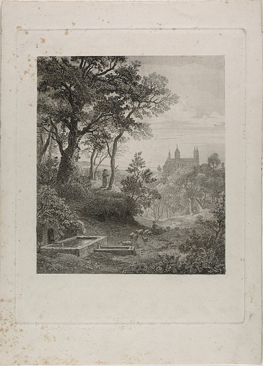 Közeledik a tavasz alkotó: Johann Wilhelm Schirmer
