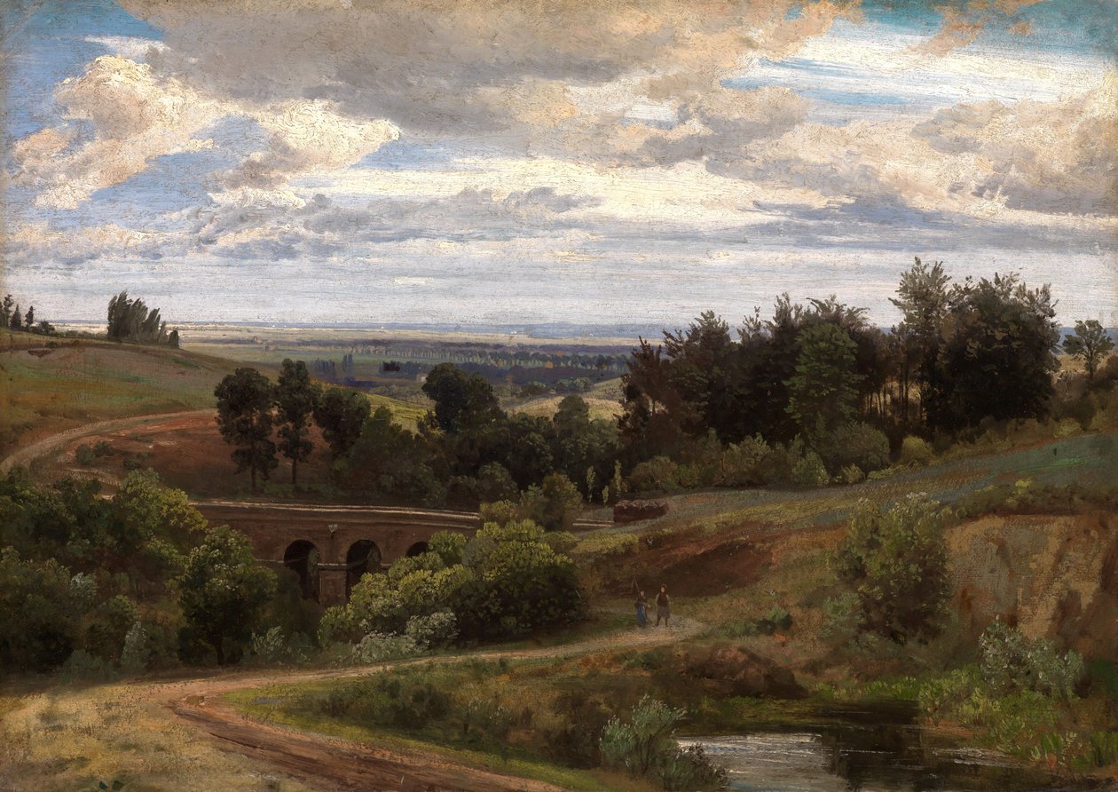 A Melb-völgy Bonn közelében alkotó: Johann Wilhelm Schirmer