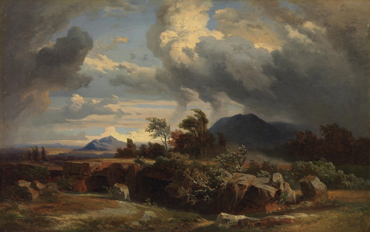 Viharos este alkotó: Johann Wilhelm Schirmer