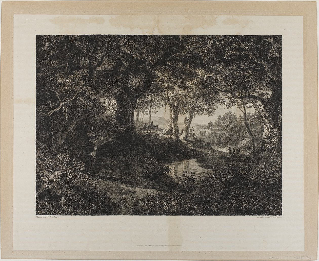 A nagy olasz tájkép alkotó: Johann Wilhelm Schirmer
