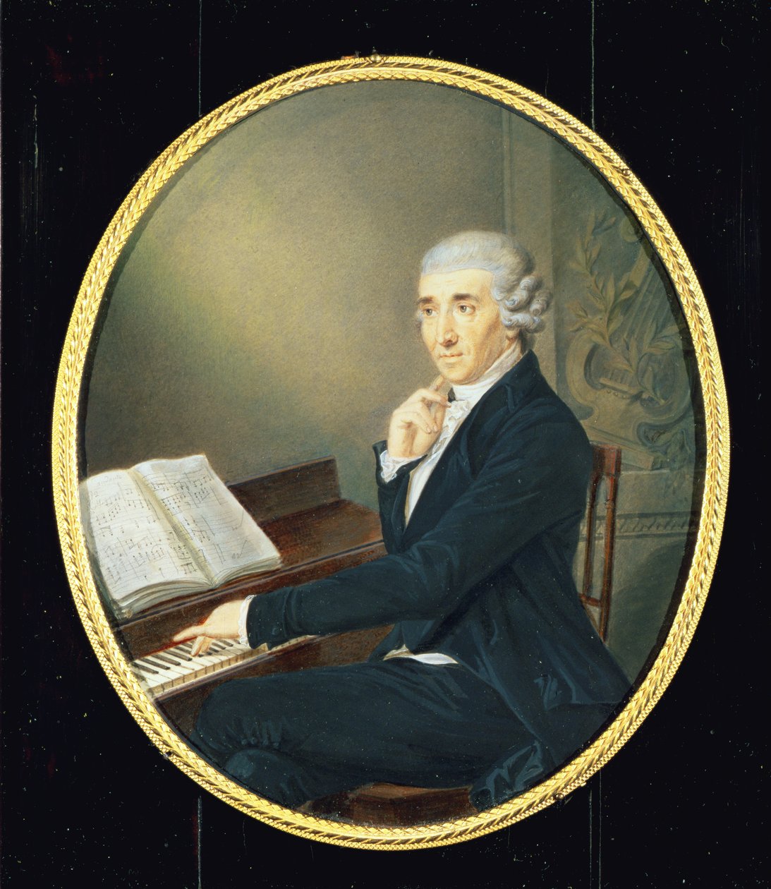 Joseph Haydn c.1795 alkotó: Johann Zitterer