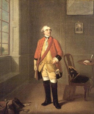 Cornet North Ludlow Bernard, Mary Fitzwilliam, Pembroke grófnőjének 2. férje (meghalt 1769-ben) alkotó: Johann Zoffany