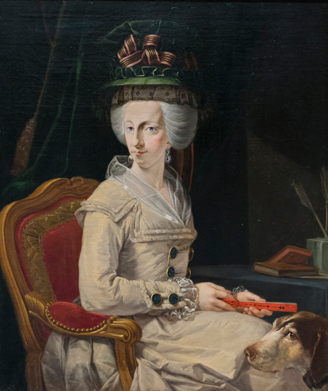 Ausztriai Mária Amália, 1778-79 körül (olaj, vászon) alkotó: Johann Zoffany